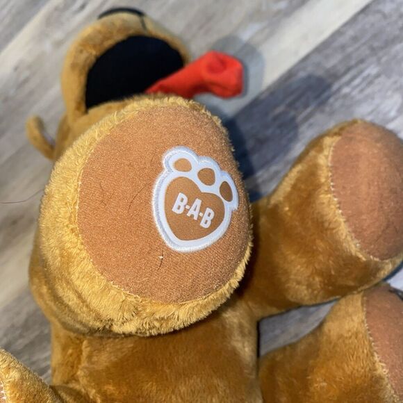 Scooby-Doo Build-A-Bear Workshop Stuffed 14” Plush Toy Genuine Dog Tag Retired - Picture 6 of 10